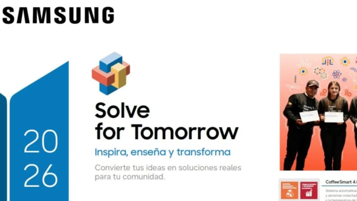 Samsung abre convocatoria para que estudiantes de colegios públicos resuelvan problemas reales con tecnología