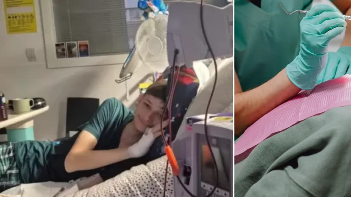 Un joven inglés descubrió cáncer de sangre después de ir al odontólogo por dolor de muelas