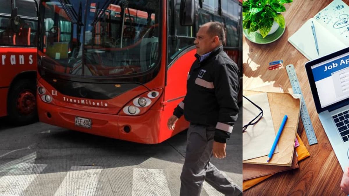 TransMilenio abre 15 vacantes con contrato indefinido y salarios desde 3 millones