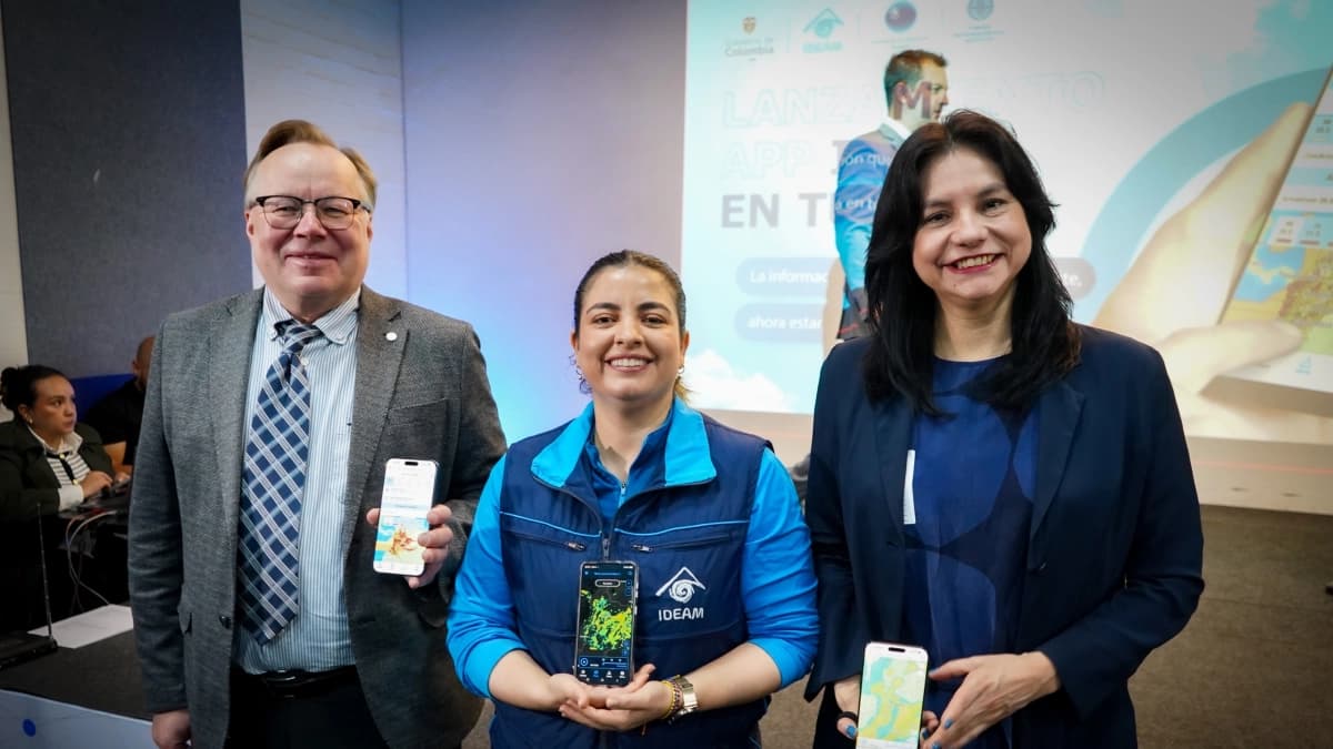 Ideam lanza app gratuita para alertas de clima y riesgos ambientales en tiempo real