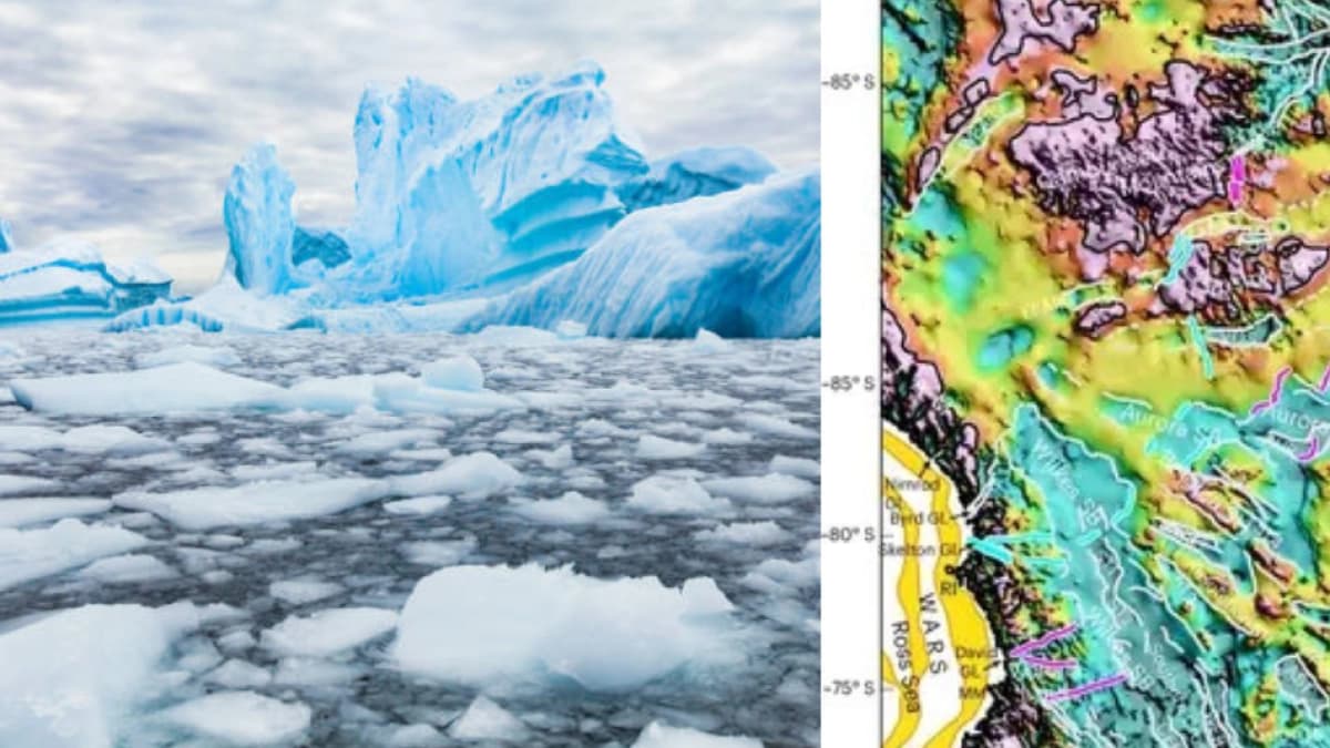 Descubren gigantesca estructura geológica bajo el hielo antártico que revela cómo se fragmentó un supercontinente