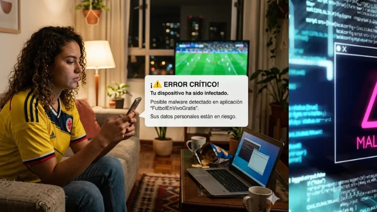 Cuidado: apps piratas para ver fútbol pueden robar tu información bancaria y llenar tu celular de virus