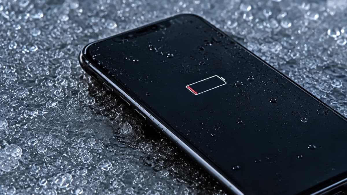 El frío congela tu batería: cómo proteger el celular sin dañarlo permanentemente