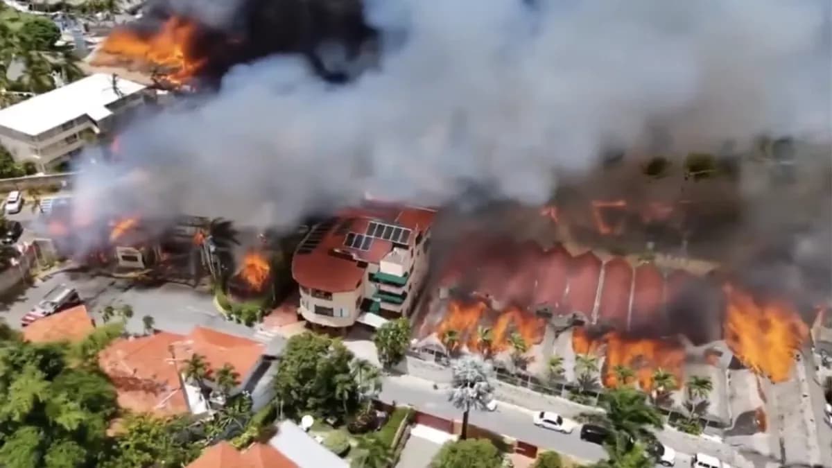 Incendio en resort dominicano deja una muerta y obliga a evacuar a más de mil turistas