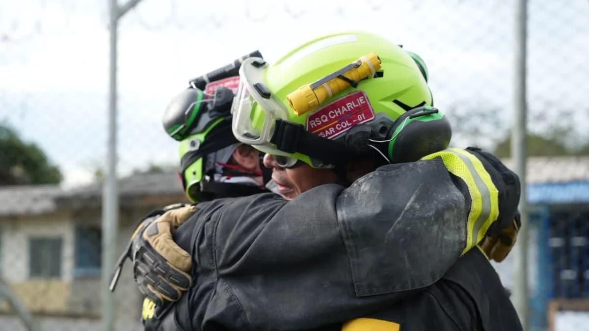 Colombia envía su élite en rescate: equipo certificado por ONU llega a Venezuela tras terremotos