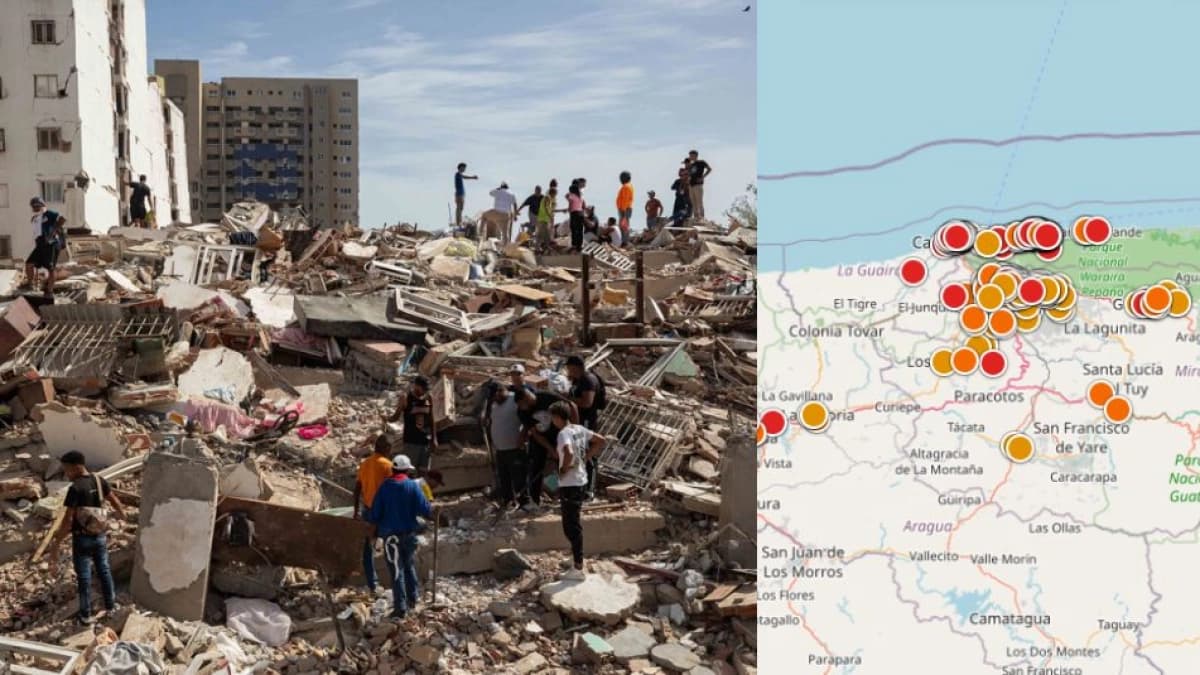 Por qué Venezuela experimenta cientos de réplicas tras el doble terremoto del 24 de junio