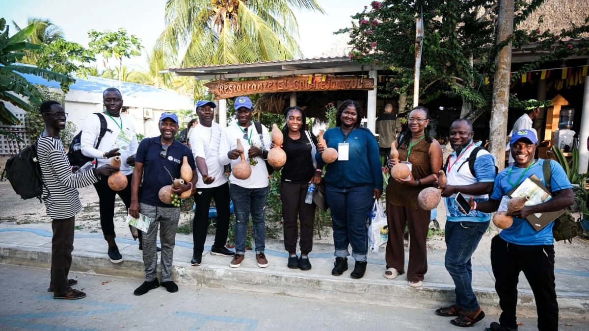 Córdoba abre puertas a delegados africanos para aprender sobre conservación de manglares