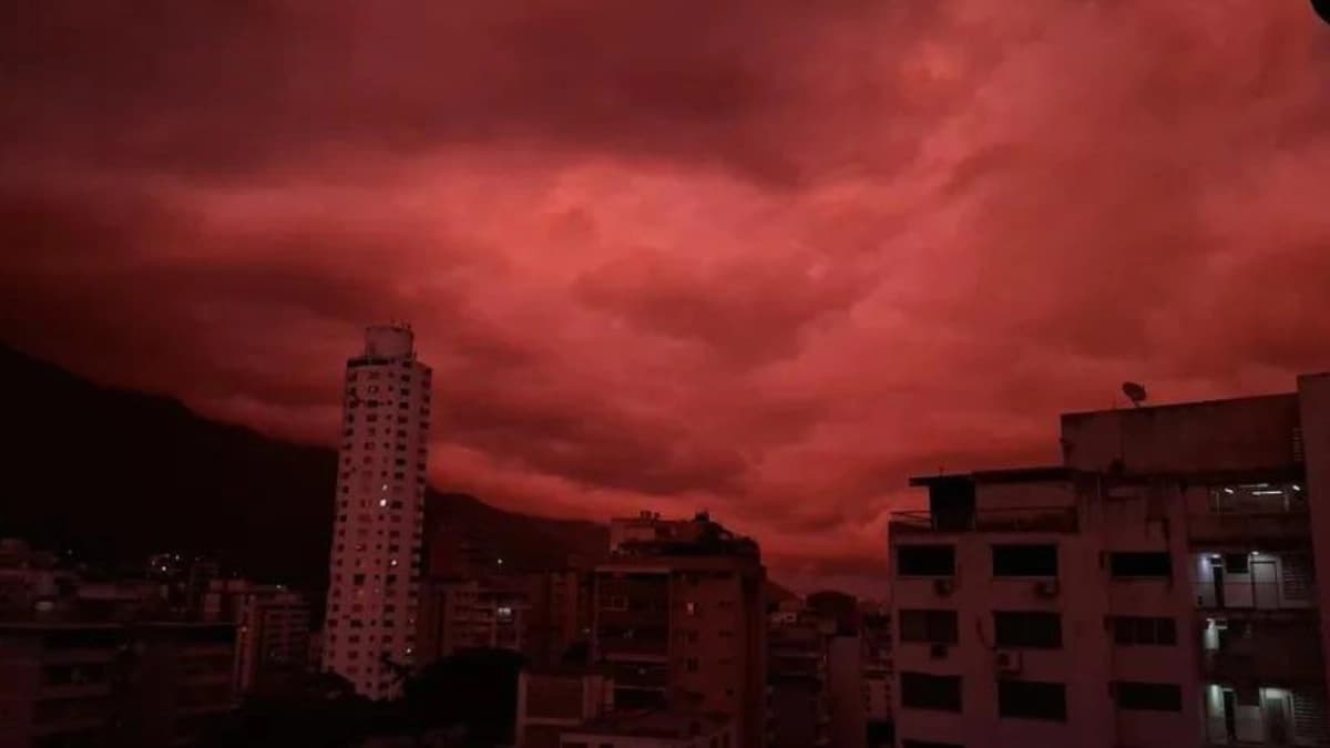 El cielo rojo de Venezuela no anuncia terremotos: qué explica realmente el fenómeno