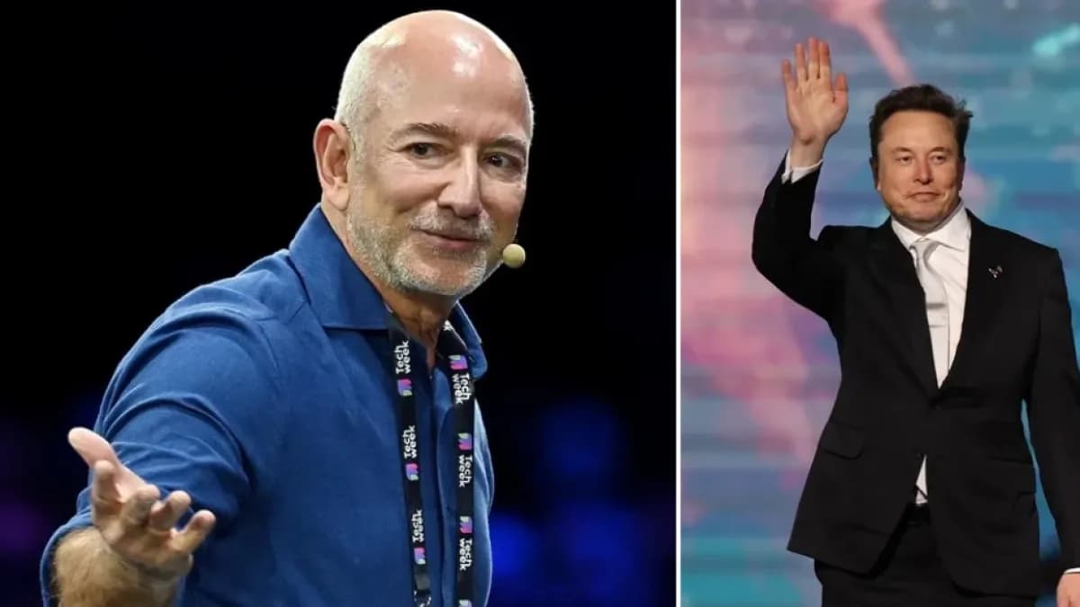 Bezos quiere llevar fábricas contaminantes al espacio para salvar la Tierra