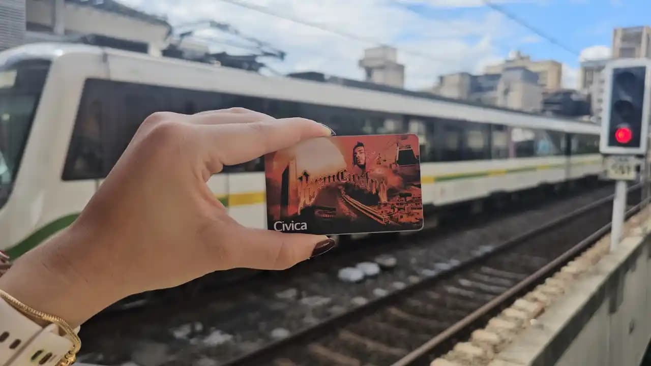 Ryan Castro tiene su propia tarjeta del Metro de Medellín: así puede conseguirla