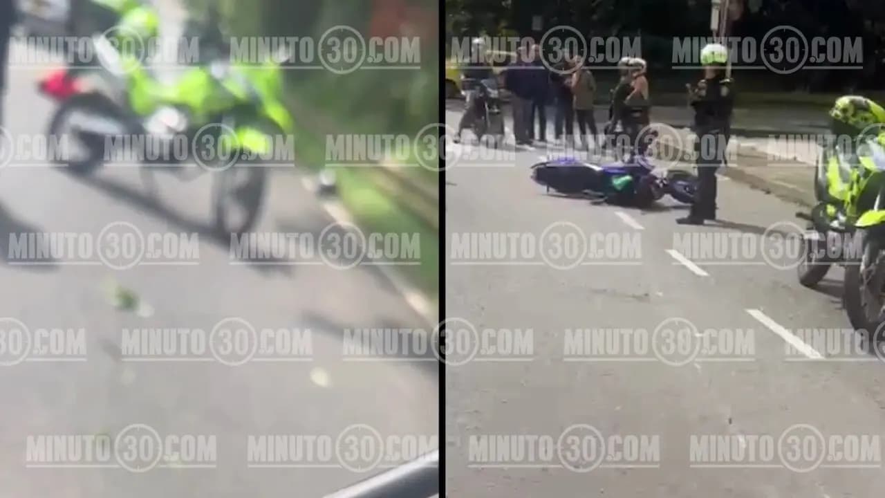 Motociclista muere en accidente en la vía de Prado tras perder el control en una curva