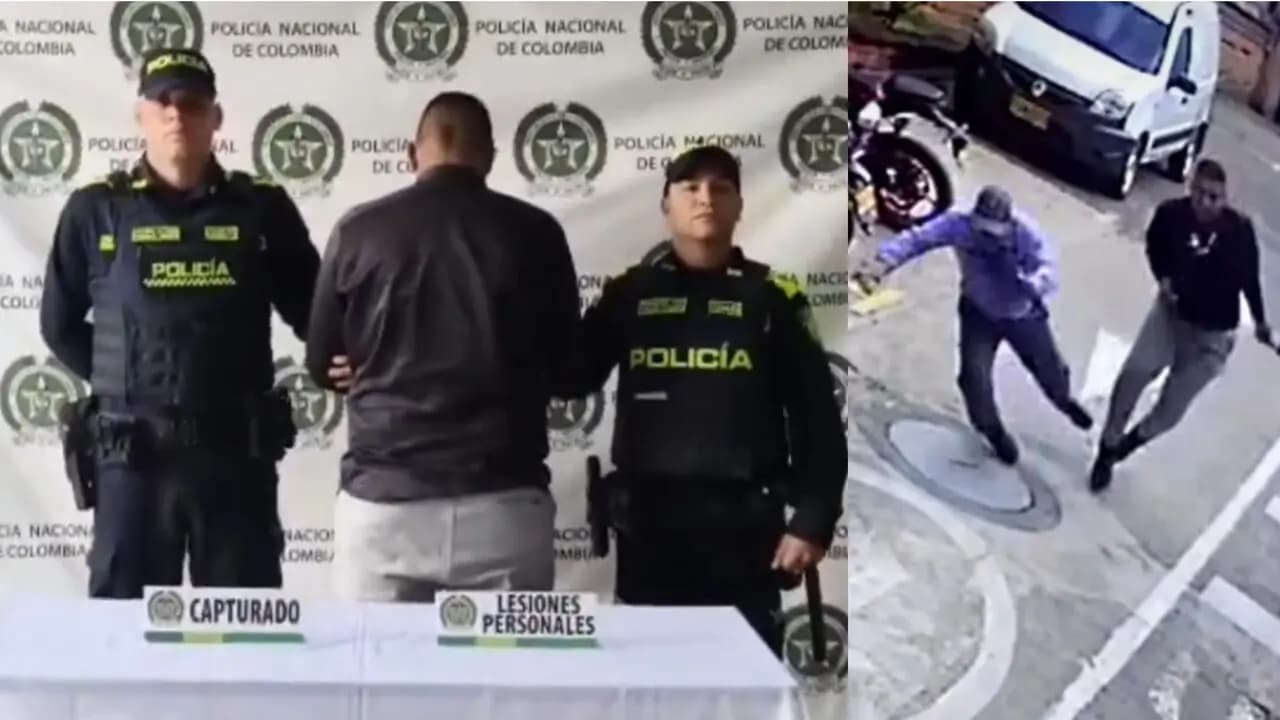 Policía captura a "veedor" que agredió vigilante en Itagüí; sería el mismo del activismo en La Alpujarra