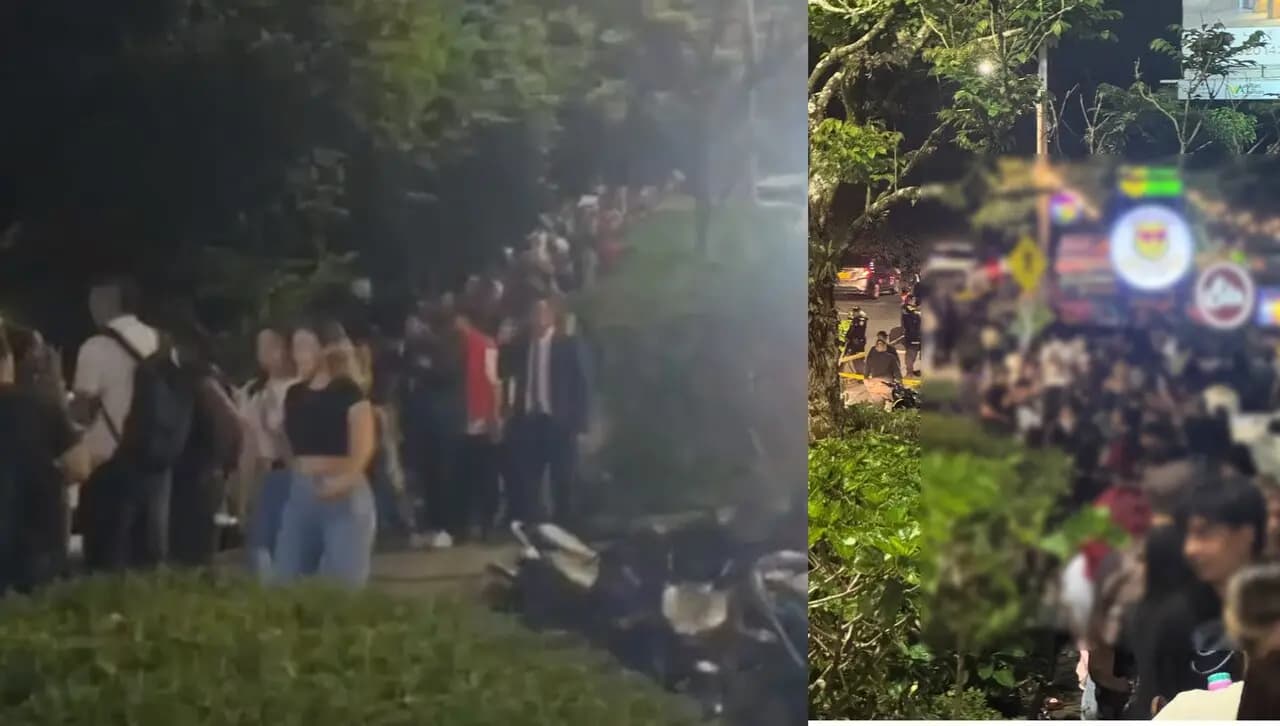 Expolicía detiene a balazos intento de atraco durante fila del Burger Master en El Poblado