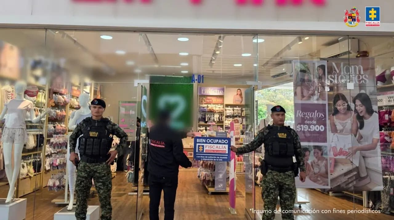 Fiscalía desactiva red que lavaba dinero ilícito con cadena de tiendas de ropa Lili Pink