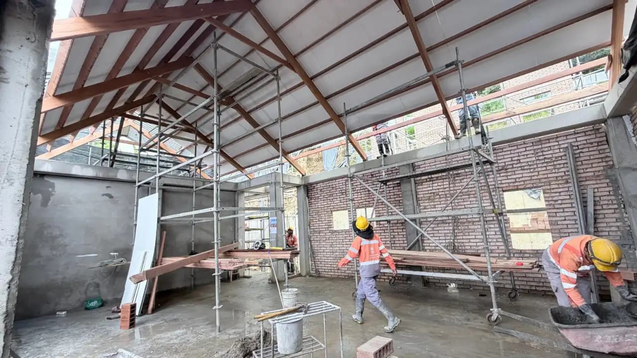 Buen Comienzo en Palmitas avanza a paso firme: llegó al 50% de su construcción