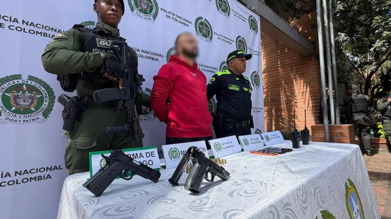 Capturan a alias 'Huelillo', el segundo al mando de La Sierra en Medellín