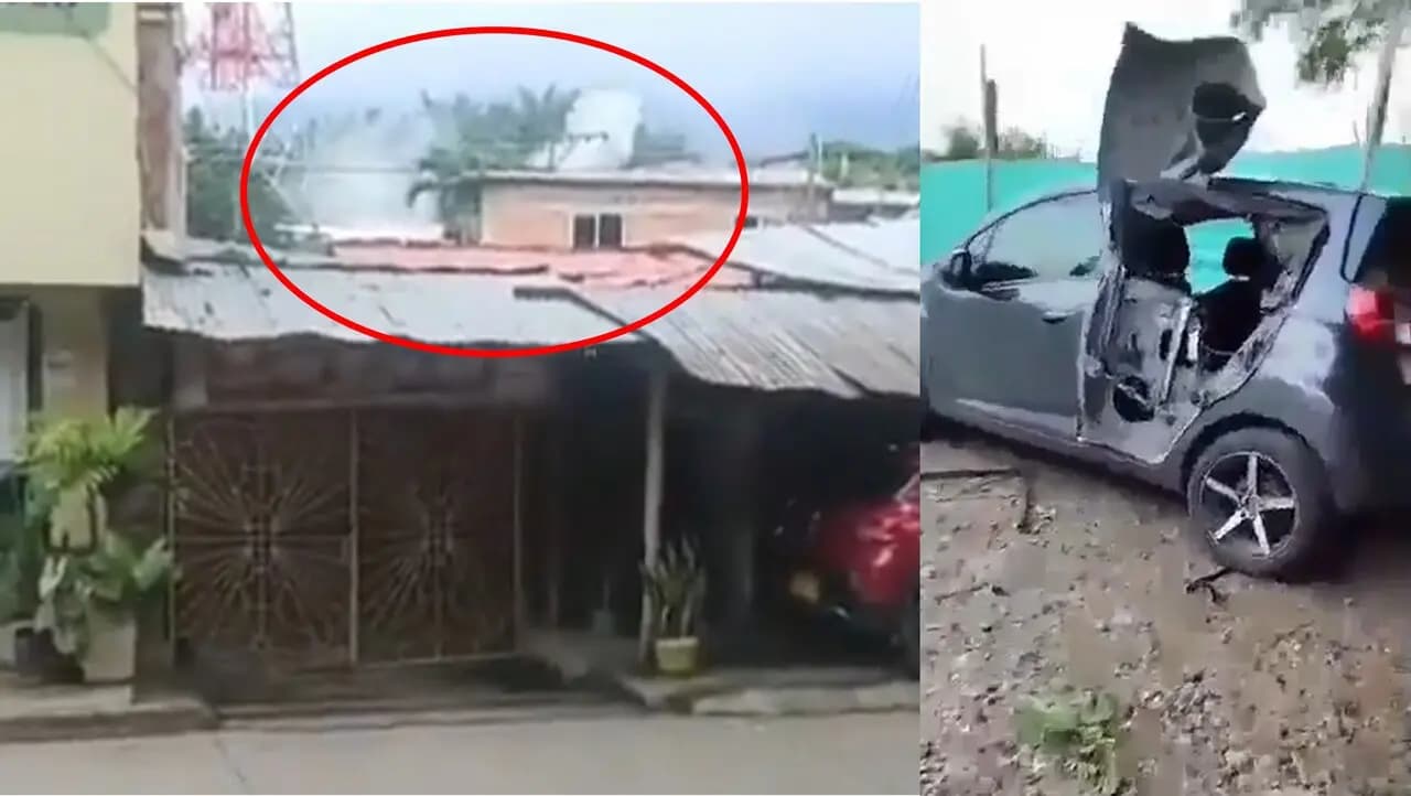 Ataque con drones explosivos en Jamundí deja civil afectado y pánico en la comunidad