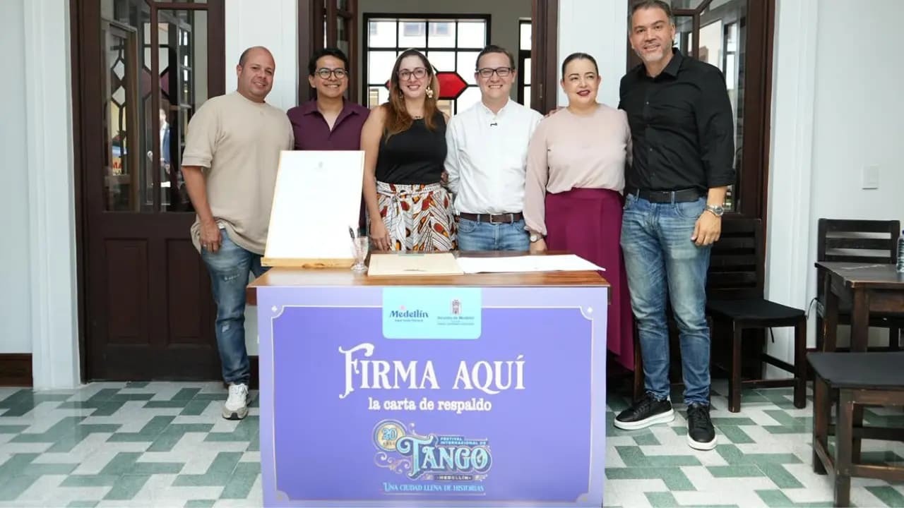 Medellín celebra 20 años de tango y busca que sea patrimonio cultural de la ciudad