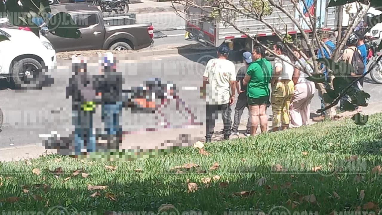 Motociclista muere atropellado por camión en el barrio Acevedo de Medellín