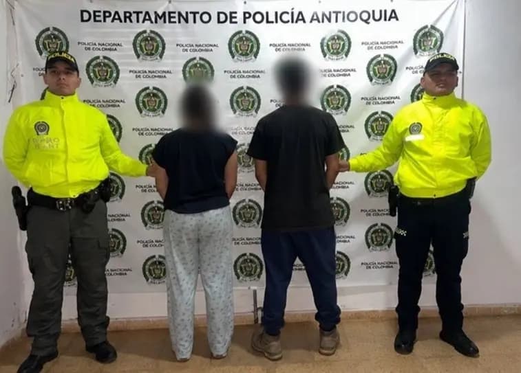 Policía captura a seis personas por abuso sexual a menores y violencia intrafamiliar en Antioquia