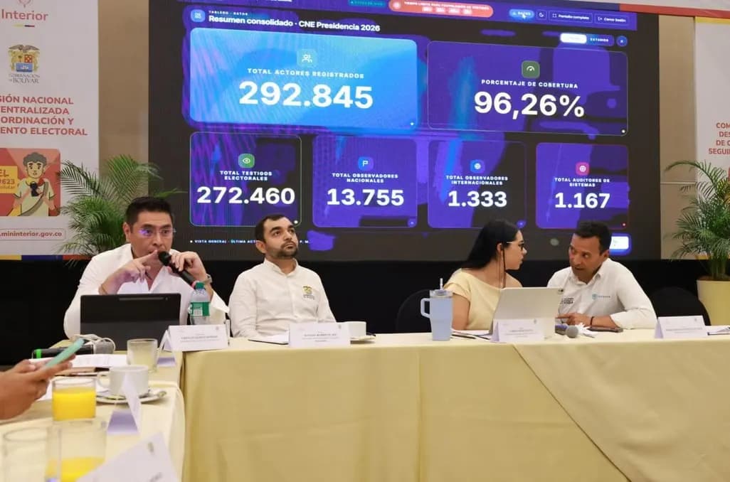 Antioquia, Valle y Cundinamarca lideran en testigos electorales para las presidenciales del 31 de mayo