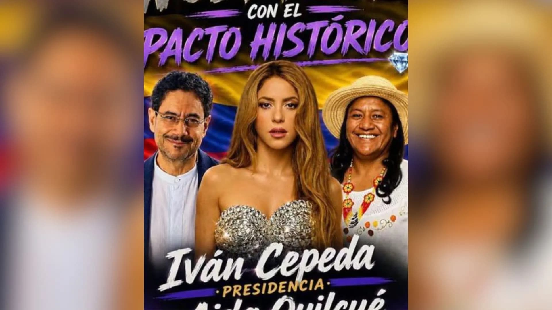 Shakira rechaza que usen su imagen en campaña presidencial: "No respaldo a ningún candidato"