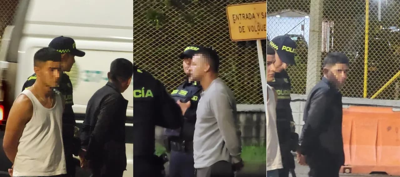 Capturan a cuatro apartamenteros bogotanos en operativo en Envigado
