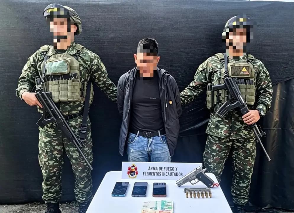 Capturan a alias "Chivo", señalado de coordinar ataques a la Fuerza Pública en el Cauca