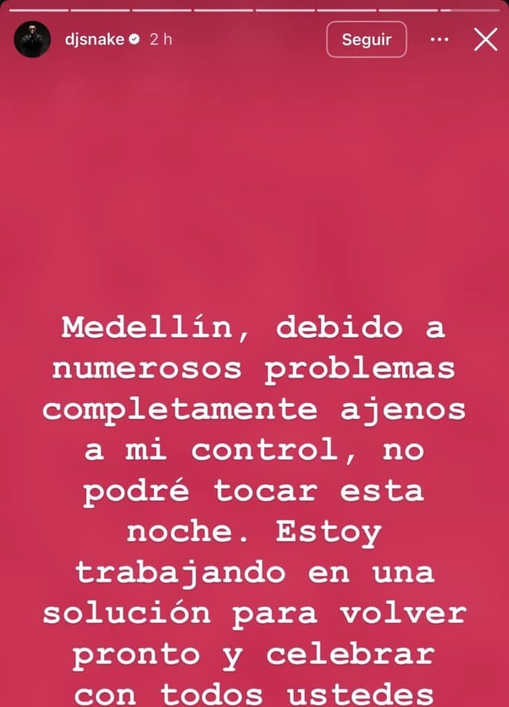 La Solar responde tras críticas por fallas en logística y ausencia de DJ Snake