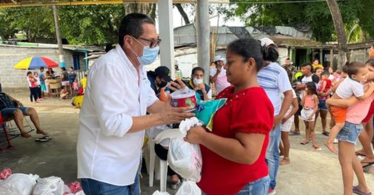 Venezolanos en Montería abren centro de acopio para ayudar a damnificados por terremotos