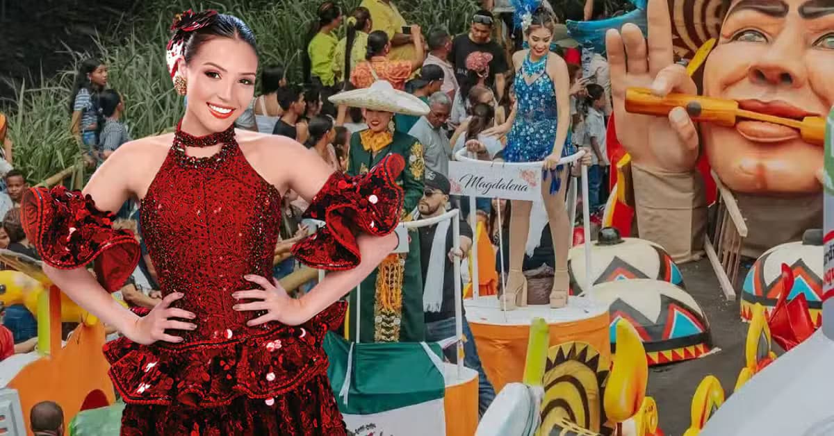 Michelle Char trae el brillo del Carnaval a Montería en la Feria Ganadera