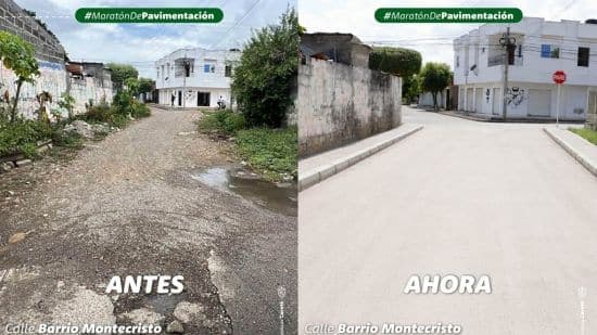 Montecristo en Cereté celebra por fin su calle pavimentada tras años de promesas