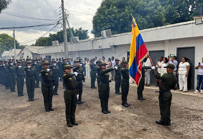 Cuarenta y un nuevos auxiliares de policía llegan al Cesar a reforzar la seguridad