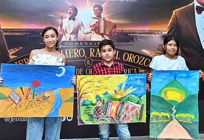 Más de 300 niños pintaron la tradición vallenata en concurso que ya lleva 16 años