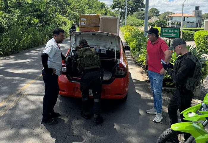 Policía intensifica controles en Aguachica para frenar delitos y mejorar seguridad vial