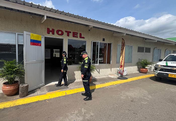 Policía intensifica vigilancia en hoteles y negocios turísticos del Cesar para proteger visitantes