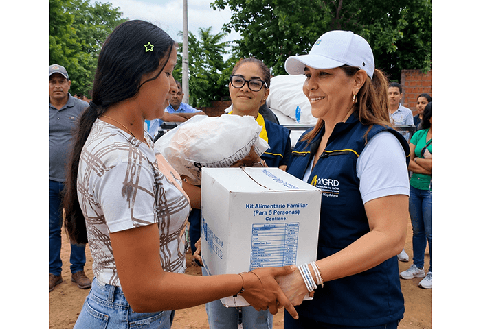 Gobernación del Cesar atiende a 400 familias tras devastador vendaval en La Loma