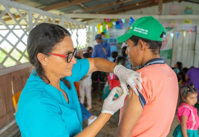Brigadas de salud llegan a comunidad Yukpa para frenar tuberculosis con educación y diagnóstico temprano