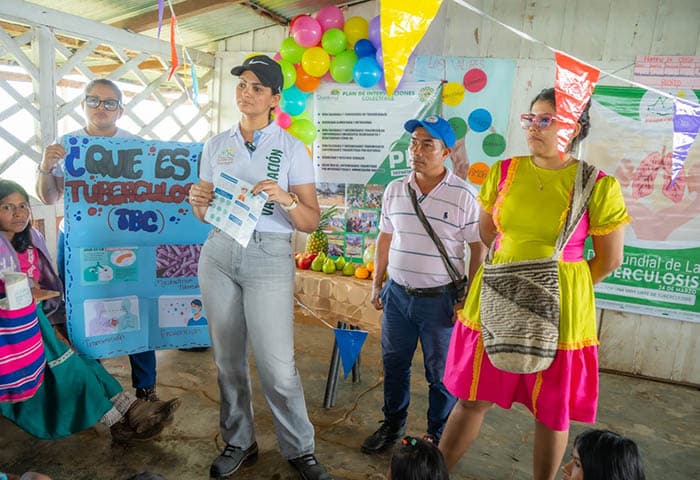 En resguardo indígena hacen búsqueda activa de tuberculosis para detectarla a tiempo