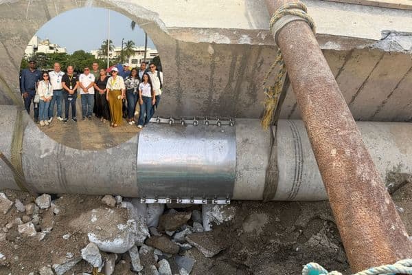 Santa Marta resuelve en menos de 24 horas crisis de aguas residuales en el Camellón