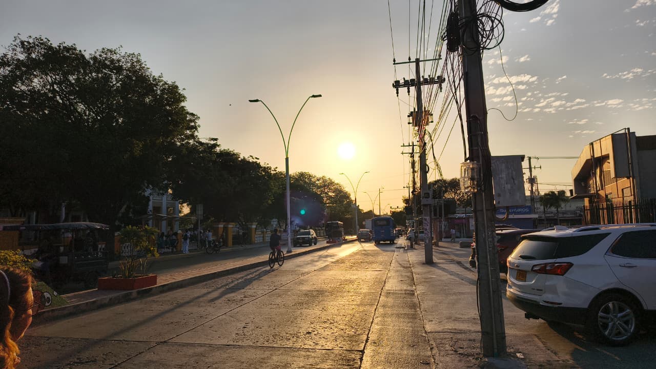 Santa Marta amanece calurosa y soleada: 28°C sin lluvia a la vista