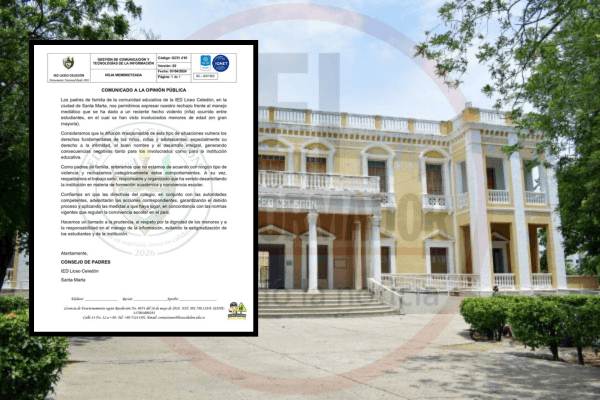 Padres del Liceo Celedón rechazan la difusión mediática de riña entre estudiantes