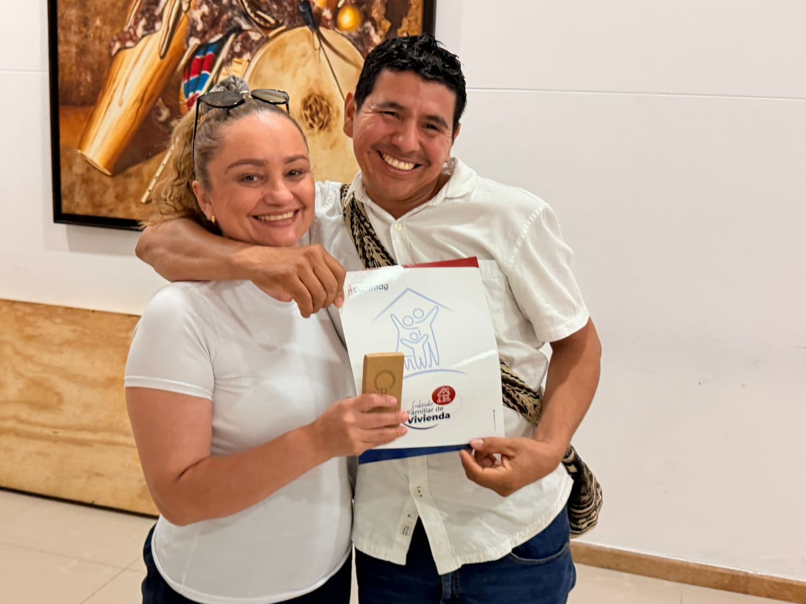 Treinta y seis familias de Santa Marta reciben subsidios de vivienda de Cajamag y ven cerca su casa propia