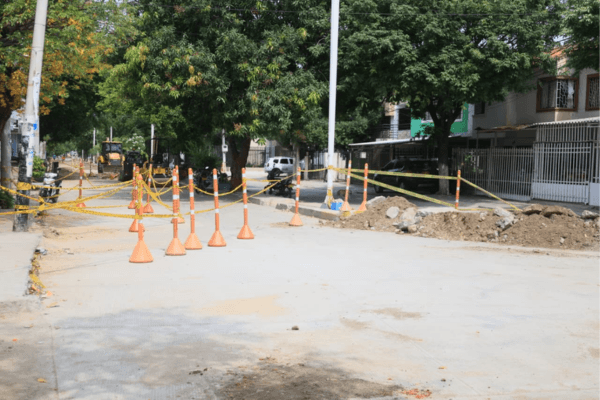 Santa Rita se repara: avenida avanza en trabajos del programa "Uno Menos"