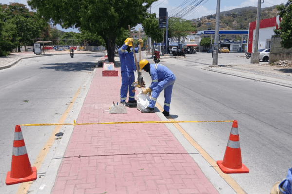 Santa Marta moderniza la Calle 30 con 119 luminarias LED de última generación