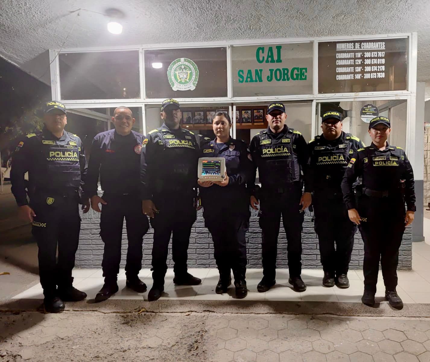 Policía recupera monitor médico robado a Bomberos de Santa Marta y captura al responsable