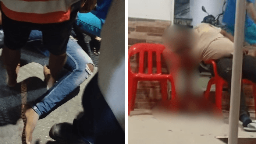 Ataque sicarial en Las Colinas deja dos muertos y un herido en negocio de comidas