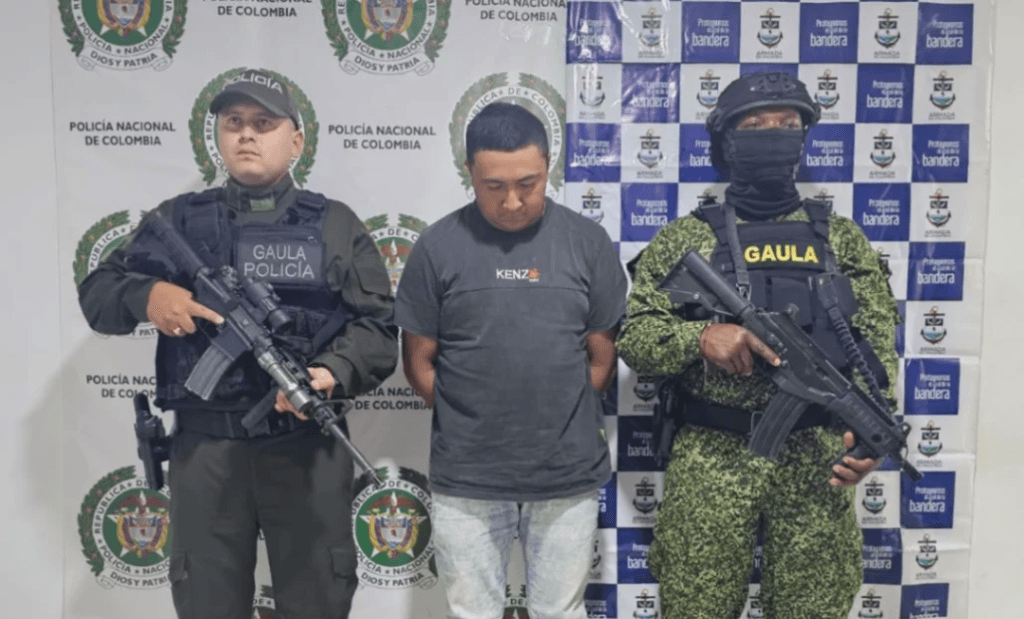 Capturan a 'Sierpano', presunto jefe del Clan del Golfo en Sucre y Bolívar