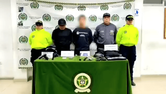 Dos presuntos sicarios capturados en Palmira y Florida tras operación coordinada