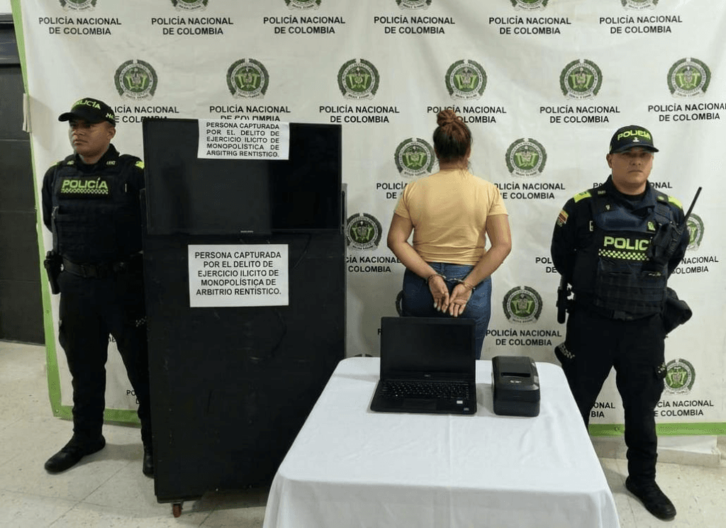 Capturan a mujer en Maicao por operar juegos de azar ilegales